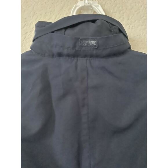 George Blue Uniform Fleece Lined Hooded Nylon Girls' Parka Jacket Size XS 4-5 - Picture 10 of 12